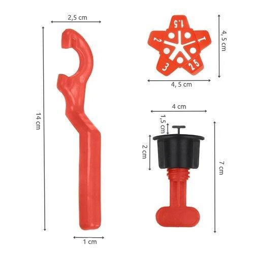 Bigstren Tile leveling system 150pcs + keys