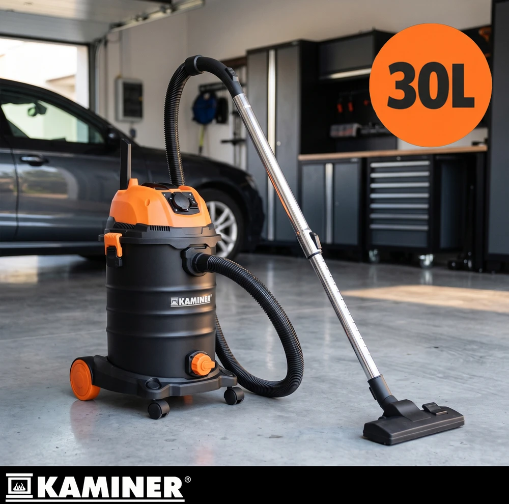 Dulkių siurblys pramoninis 30L Kaminer