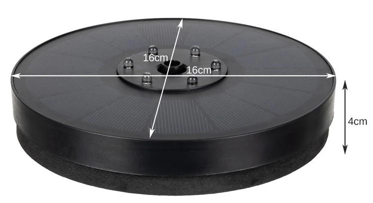 Gardlov Saules sodo led fontanas