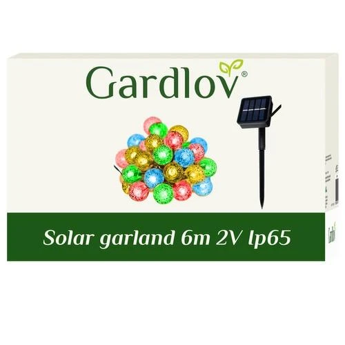 Gardlov Saules girlianda 6m 2v ip65