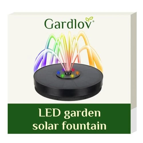 Gardlov Saules sodo led fontanas