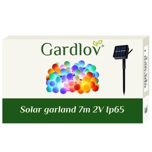 Iso Trade Gardlov Girlanda solarna 7m 2V IP65