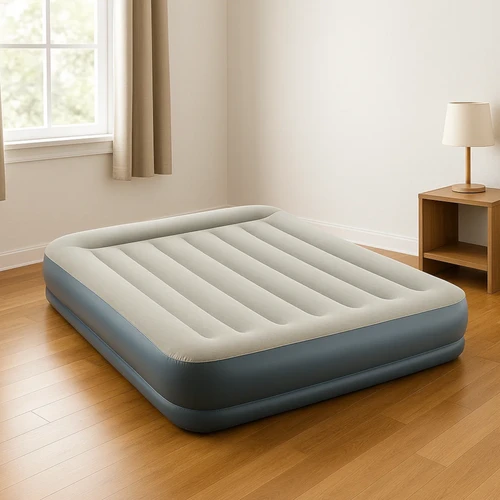 Pripučiamas čiužinys 203x152 cm su pompa dviem asmenims Intex 64118ND