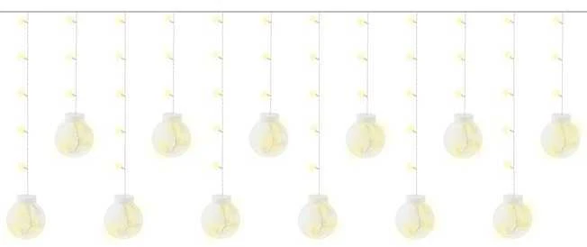 Iso Trade Šviesos užuolaida 108LED - šiltai balta 31V KŚ11346