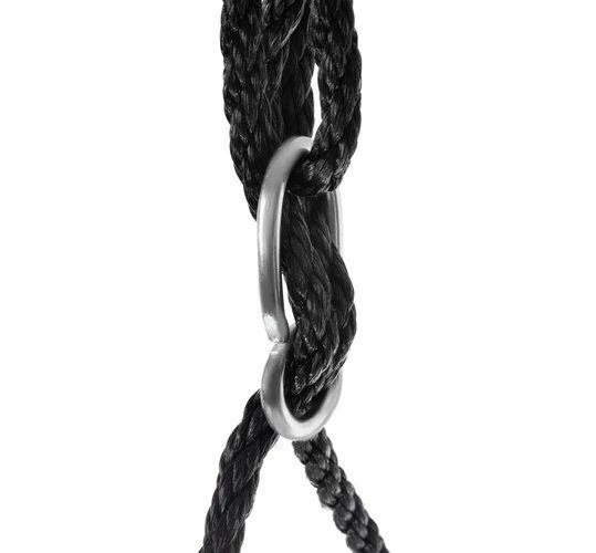 Iso Trade Stork's nest swing 100 cm juodas