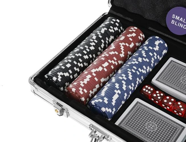 Iso Trade Pokeris – 300 žetonų rinkinys HQ lagamine