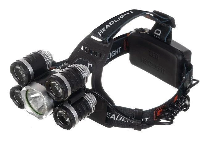 Latarka, Iso Trade Priekinis žibintas 5 x led t6 cree