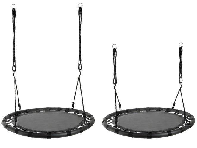 Iso Trade Stork's nest swing 100 cm juodas