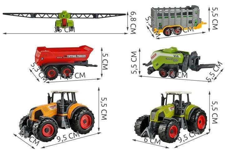 Iso Trade Ūkis - 6 mašinų rinkinys.