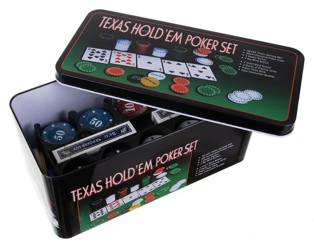 Iso Trade Pokerio rinkinys dėžutėje, 200 žėtonų