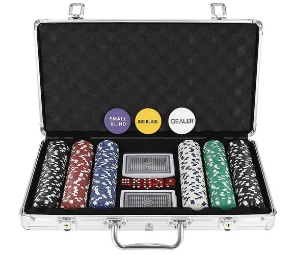 Iso Trade Pokeris – 300 žetonų rinkinys HQ lagamine
