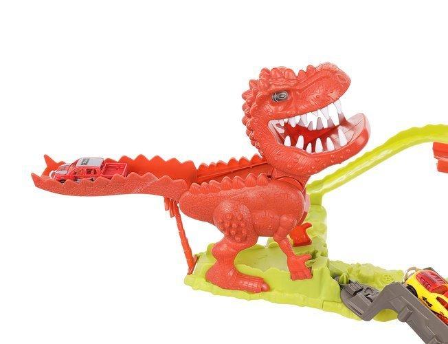 Iso Trade Dinozaurų paleidimo takelis + 2 automobiliai