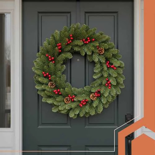 Christmas medžio garland 1m Ruhhy 22327
