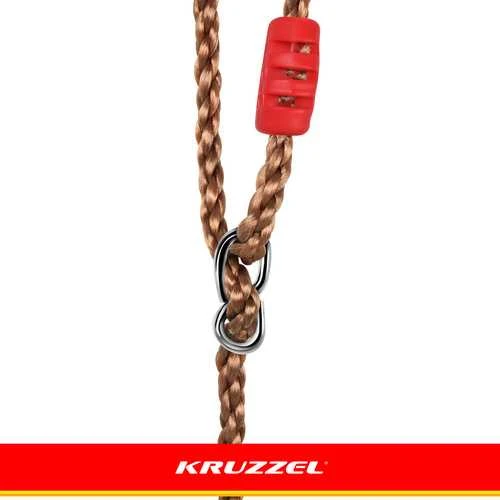 Kruzzel Vienvietės medinės sūpynės Fun
