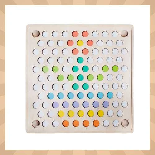 Dėlionė Kruzzel Wooden puzzle beads 22403