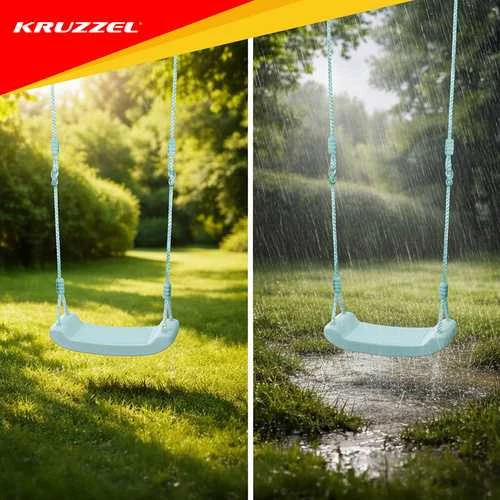 Kruzzel Plastic swing - mėlynas 25446