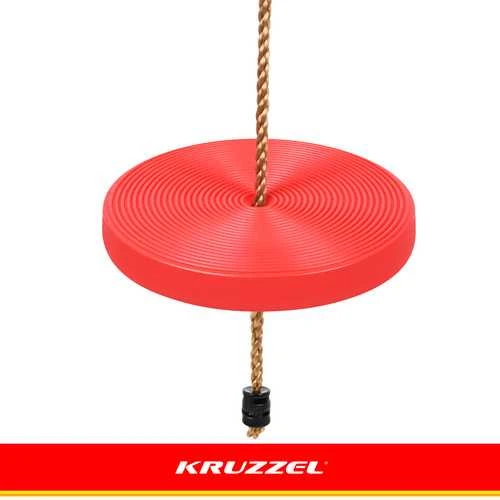 Kruzzel Oranžinis Vienvietės plastikinės supynės "Diskas" Oranžinis