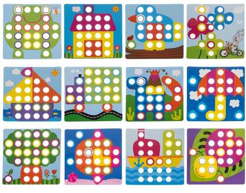Dėlionė Kruzzel Educational puzzle - mosaic 23453
