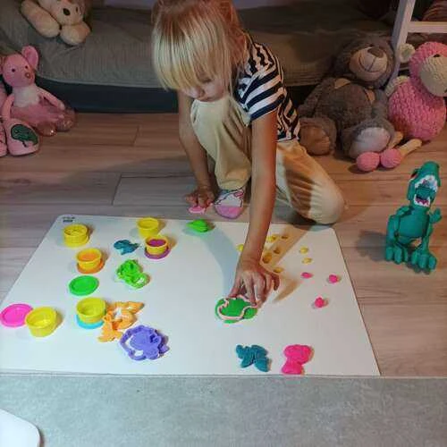 Kruzzel plastilinas - kompleksas - dinozauras 22775