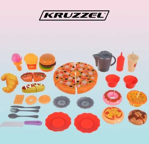 Kruzzel Greito maisto žaislų rinkinys 22406