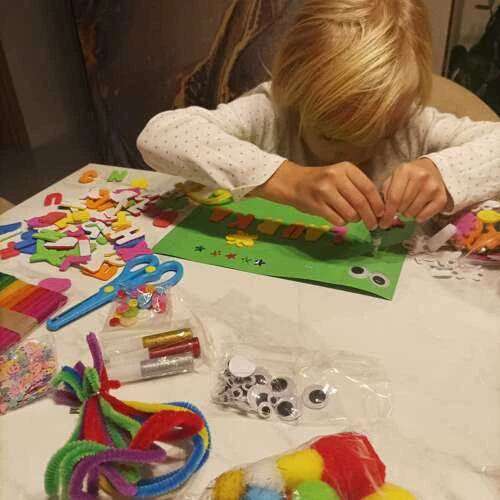 Kruzzel Didelis kūrybinis rinkinys rankdarbiams