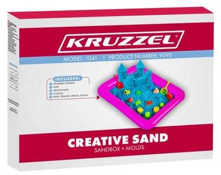 Kruzzel Kūrybinis smėlis - smėlio dėžė + formelės 22712