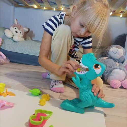 Kruzzel plastilinas - kompleksas - dinozauras 22775