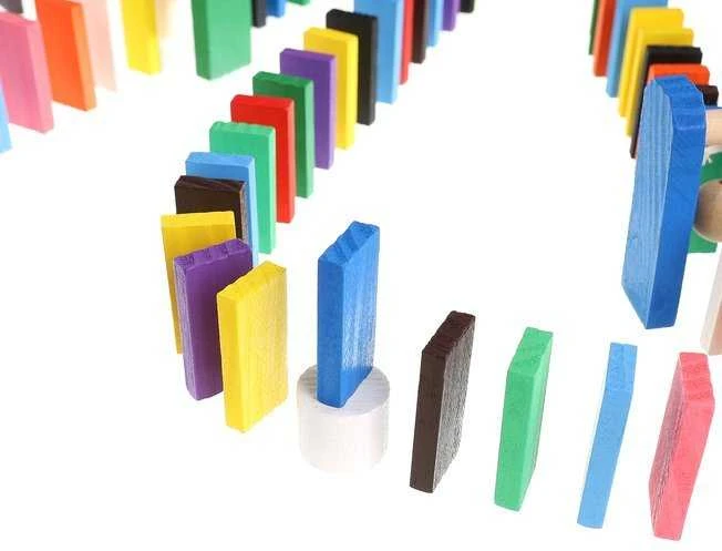 Kruzzel Mediniai domino 1080 vnt