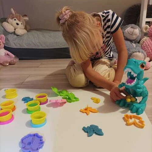Kruzzel plastilinas - kompleksas - dinozauras 22775