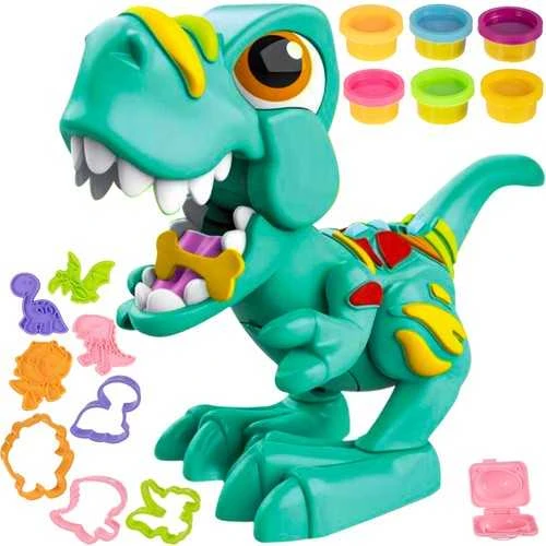 Kruzzel plastilinas - kompleksas - dinozauras 22775