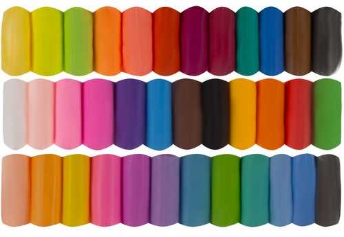 Kruzzel MAGICAL Plastilino SENSO MOLIO POLIMERIO PUTO formelė VAIKAMS 36 vnt.