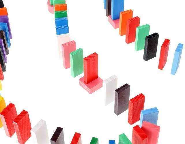 Kruzzel Mediniai domino 1080 vnt