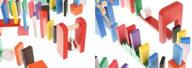 Kruzzel Mediniai domino 1080 vnt