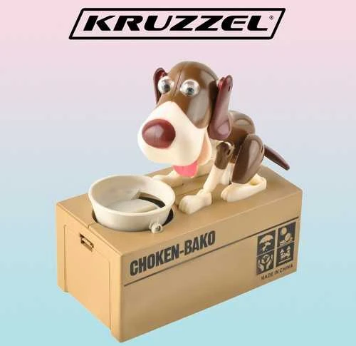 Iso Trade Baterija operated piggy bank - ruda dog 22470