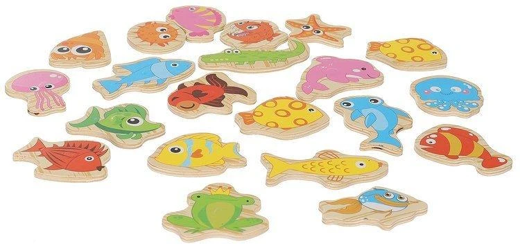 Kruzzel ISO TRADE Žaidimas „Žvejyba“ magnetinis, 22 vnt.