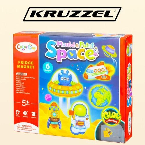 Kruzzel Kūrybinis rinkinys gipso liejimas „Space“
