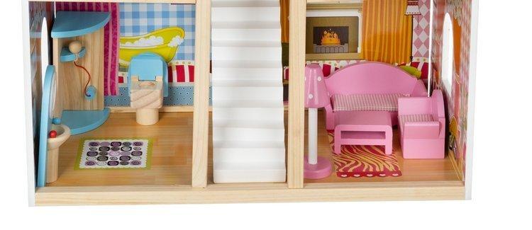 Kruzzel Wooden dollhouse - villa D11252