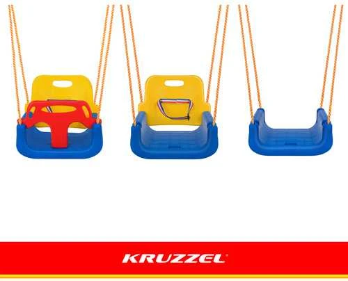 Kruzzel Vaikiškos sūpynės 3in1 23552
