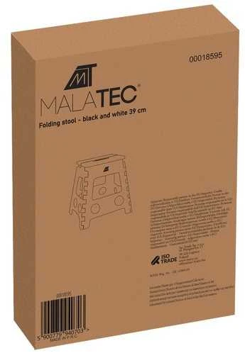 Malatec Juoda sulankstoma taburetė 39 cm
