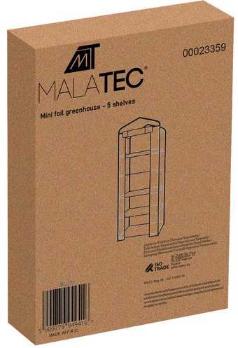 Malatec Mini folijos šiltnamis - 5 lentynos 23359