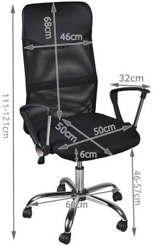 Biuro kėdė MESH Malatec 23236