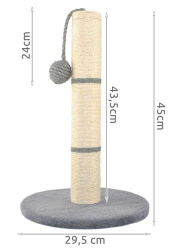Purlov Nedidelis kačių draskymo stulpelis 45 cm