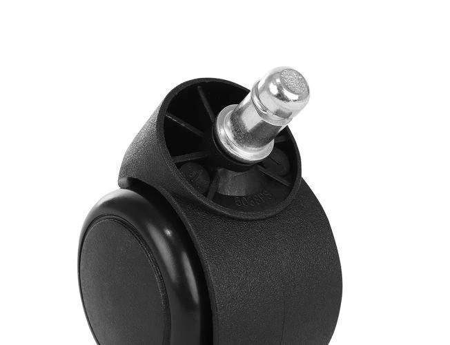 „Malatec“ biuro kėdės ratukai – 5 vnt. – juodas