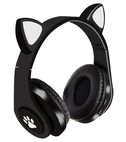 Malatec Belaidės „Bluetooth“ ausinės su LED ausimis