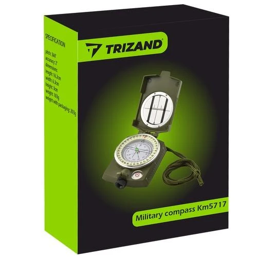 Trizand ISO TRADE Kompasas KM5717 Su Rotaciniu Limbu