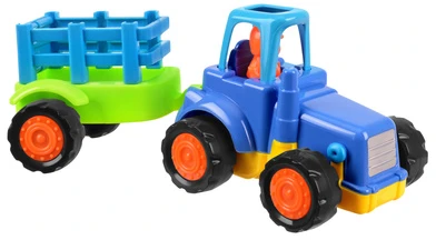 Maxy Traktor/ koparka/ wywrotka su diskų įtaisu- komplektas 4vnt.