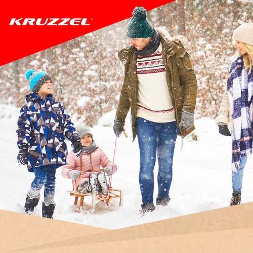 KRUZZEL medinės rogės