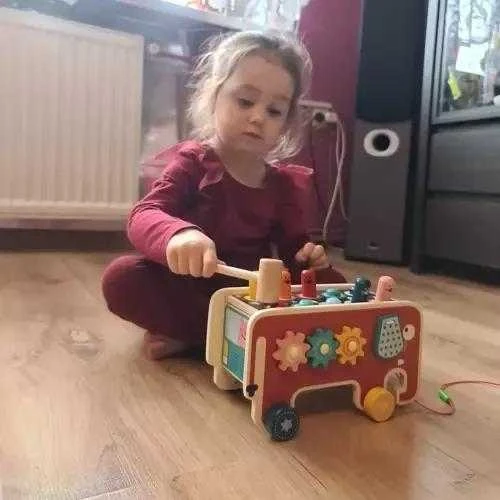 Kruzzel Medinis žaidimas "Išmušk kurmį"