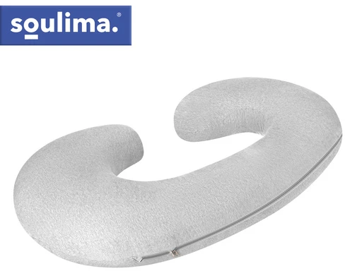 Soulima C-shaped pregnancy pillow