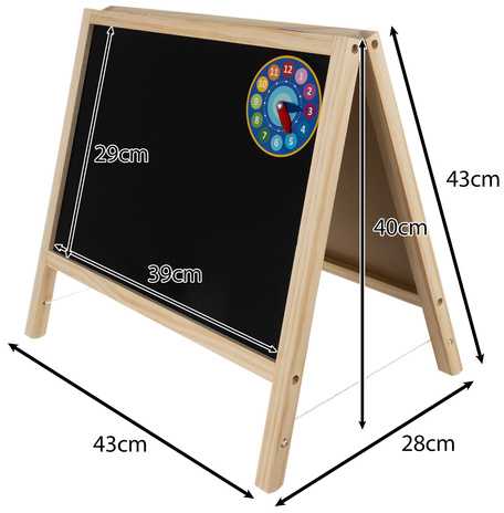 Polski Producent Magnetinė kreidinė lenta 40x40 cm 25571